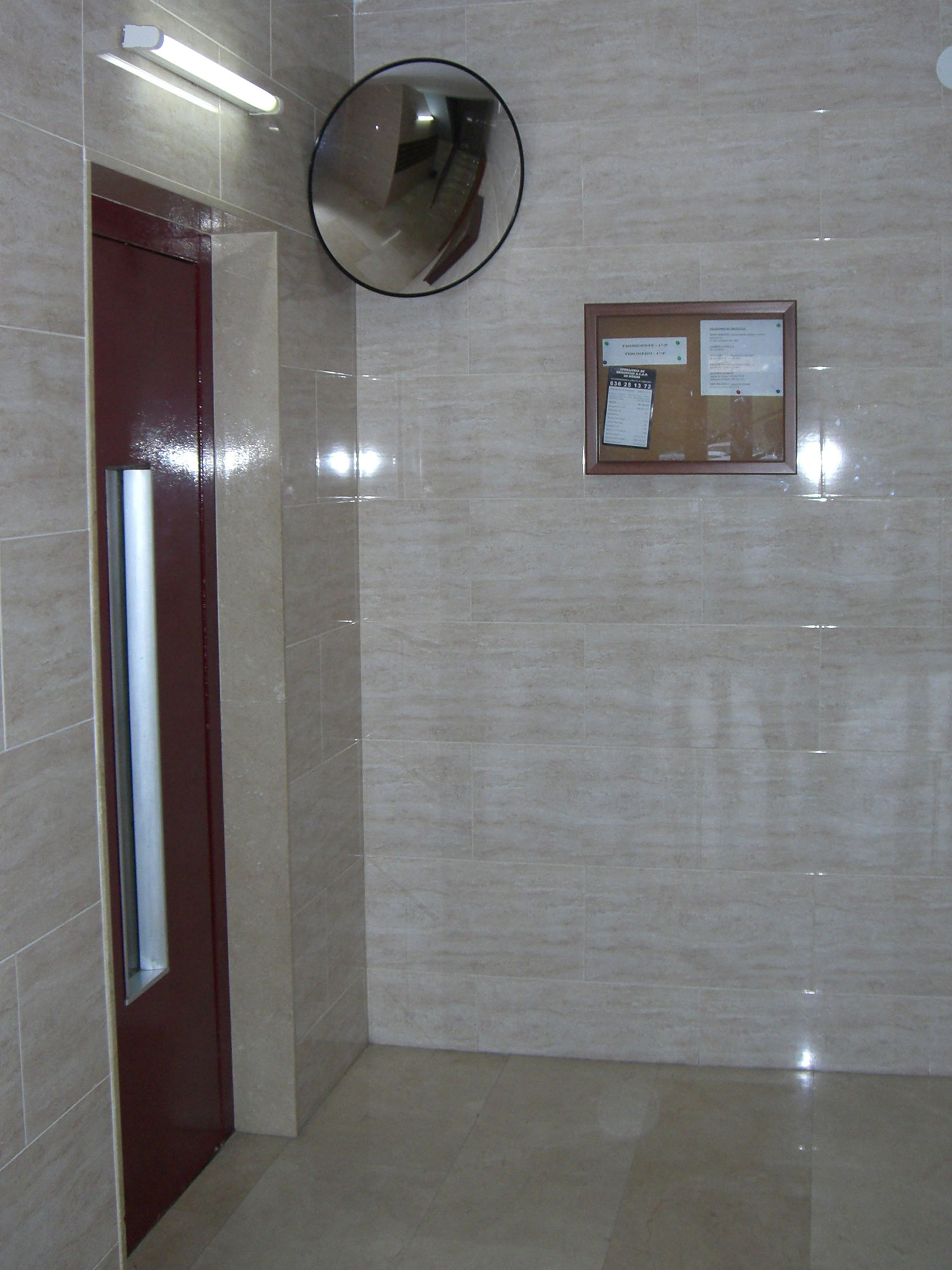 espejo interior convexo instalado espejo interior convexo instalado